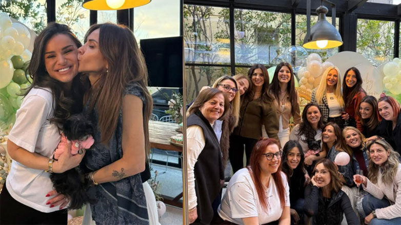 Ελένη Τσολάκη: Φωτογραφίες από το baby shower λίγο πριν γεννήσει