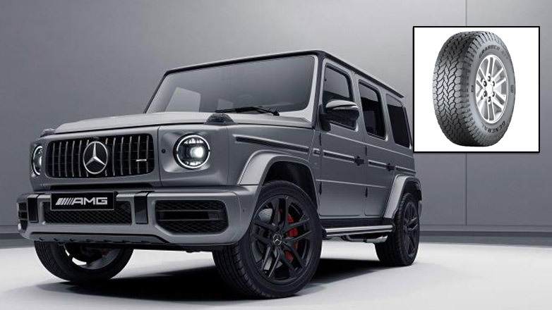 H Mercedes για την απαιτητική AMG G63 εμπιστεύτηκε τα ελαστικά General Tire Grabber AT3