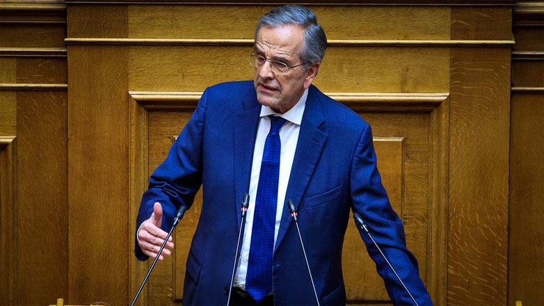 Αντώνης Σαμαράς: «Θα απέχω από την ψηφοφορία της πρότασης δυσπιστίας»