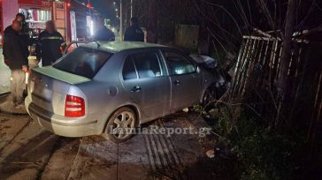 Αυτοκίνητο τυλίχτηκε στις φλόγες μετά από τροχαίο