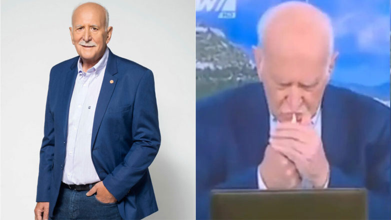 Γιώργος Παπαδάκης: Η στιγμή που «πιάστηκε» on air να καπνίζει Γιώργος Παπαδάκης: Η στιγμή που «πιάστηκε» on air να καπνίζει