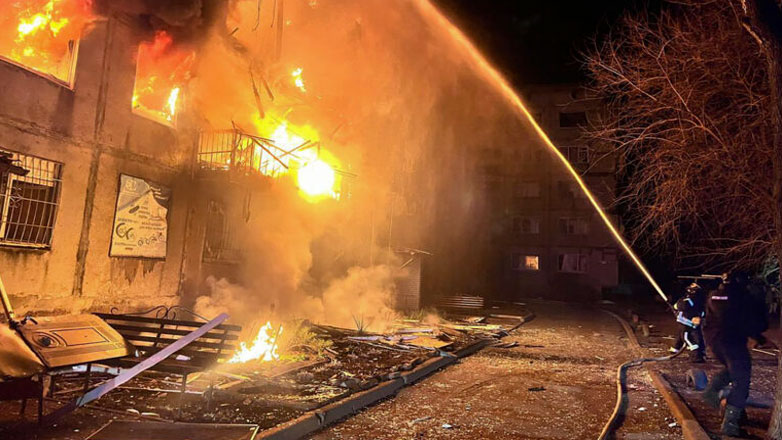 Ρωσική επίθεση εναντίον των ουκρανικών δυνάμεων στο Κουρσκ