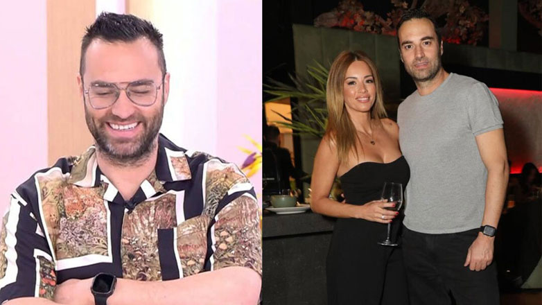 Κώστας Φραγκολιάς: Έστειλε τις ευχές του στην πρώην σύντροφό του, Δώρα Πατσιώτη