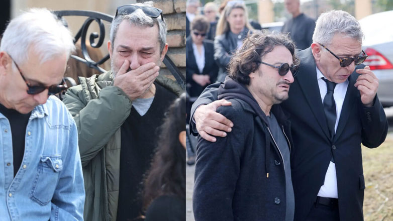 Κηδεία – Καίτη Κωνσταντίνου: Πλάνταξαν στο κλάμα οι ηθοποιοί από τα «Εγκλήματα»