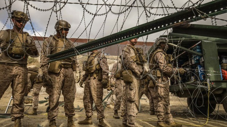 Οι ΗΠΑ αναπτύσσουν άλλους 600 στρατιωτικούς στα σύνορα με το Μεξικό