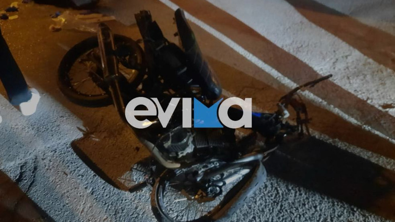 Εύβοια: Σοβαρός τραυματισμός 19χρονου μοτοσικλετιστή σε τροχαίο
