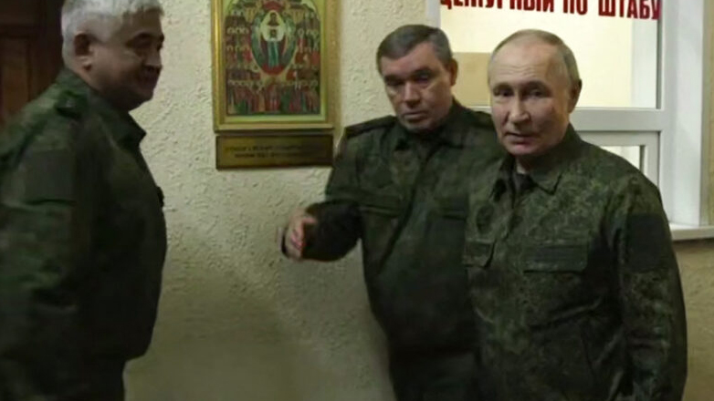 Στο μέτωπο του Κουρσκ ο Βλαντιμίρ Πούτιν Στο μέτωπο του Κουρσκ ο Βλαντιμίρ Πούτιν