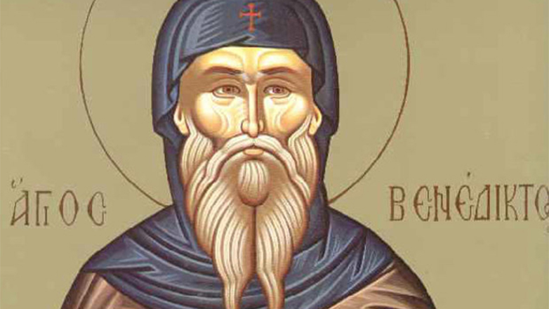Ποιος ήταν ο Άγιος Βενέδικτος που τιμάται σήμερα
