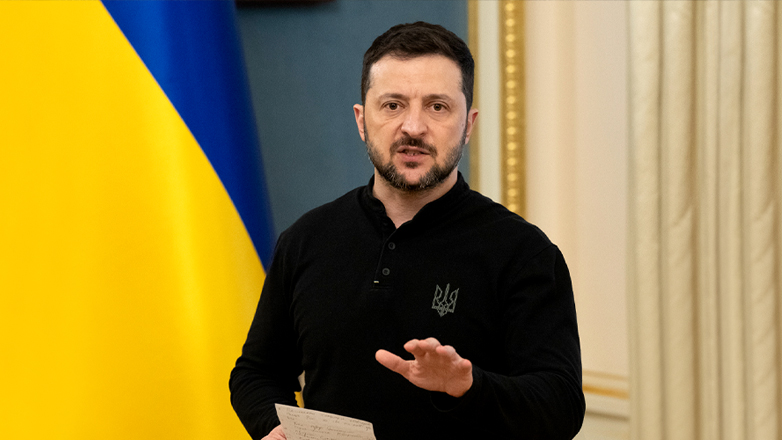 Ο Ζελένσκι συγκρότησε αντιπροσωπεία για τις ειρηνευτικές διαπραγματεύσεις