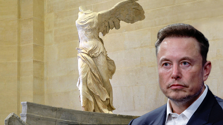 «Ομορφιά»: Ο Ίλον Μασκ εξέφρασε τον θαυμασμό του για τη «Νίκη της Σαμοθράκης»