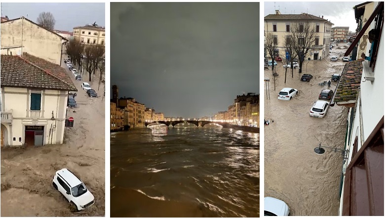 Χάος προκαλούν οι πλημμύρες στην Τοσκάνη
