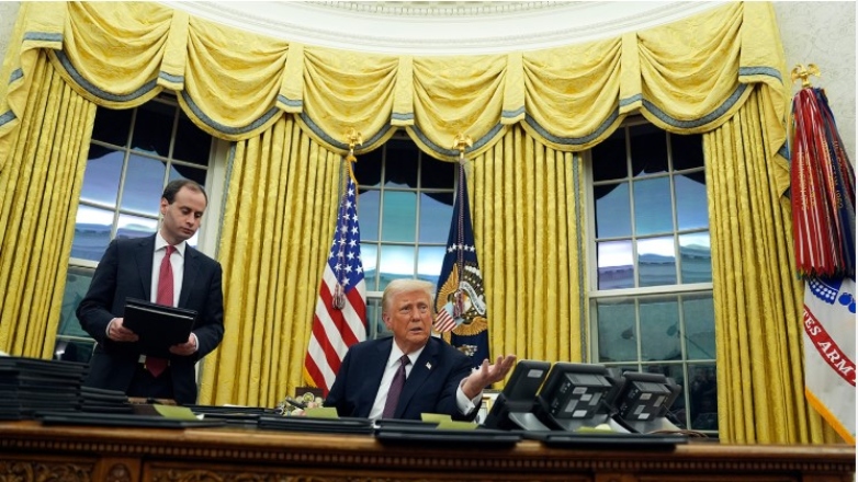 Η νέα διακόσμηση του Οβάλ Γραφείου φέρει το γούστο του Τραμπ