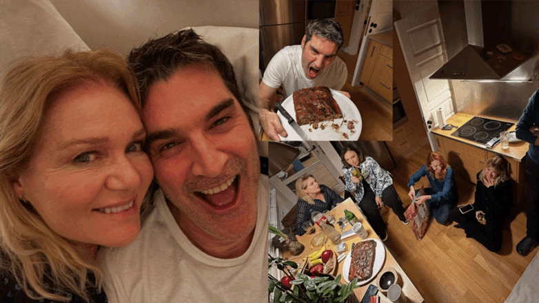 «Maestro»: Το reunion στο σπίτι του Χριστόφορου Παπακαλιάτη – Φωτογραφίες