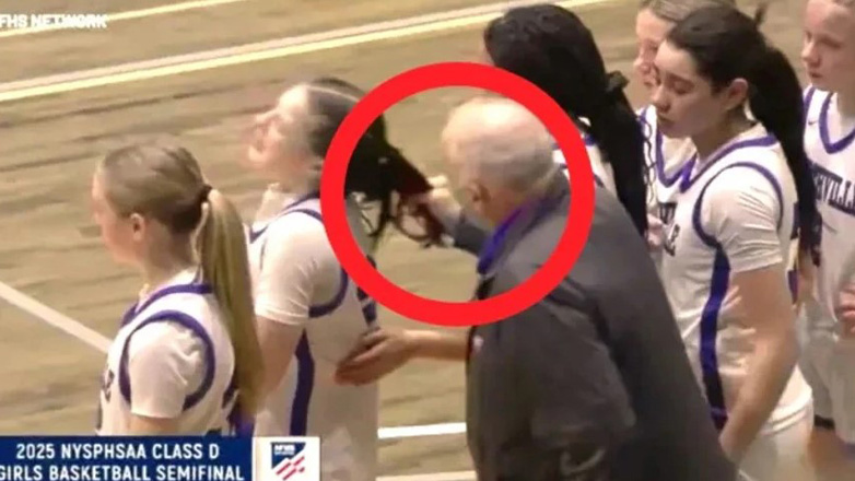 Προπονητής μπάσκετ κοριτσιών τράβηξε παίκτρια από την αλογοουρά