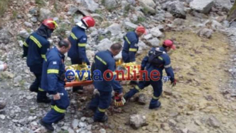 Εύβοια: Επιχείρηση διάσωσης για νεαρή γυναίκα που τραυματίστηκε σε φαράγγι