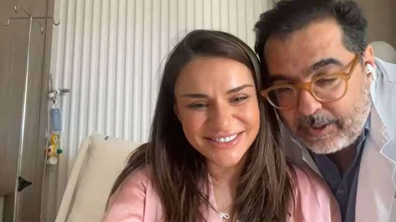 Ελένη Τσολάκη: Η πρώτη τηλεοπτική εμφάνιση μετά τη γέννηση της κόρης της