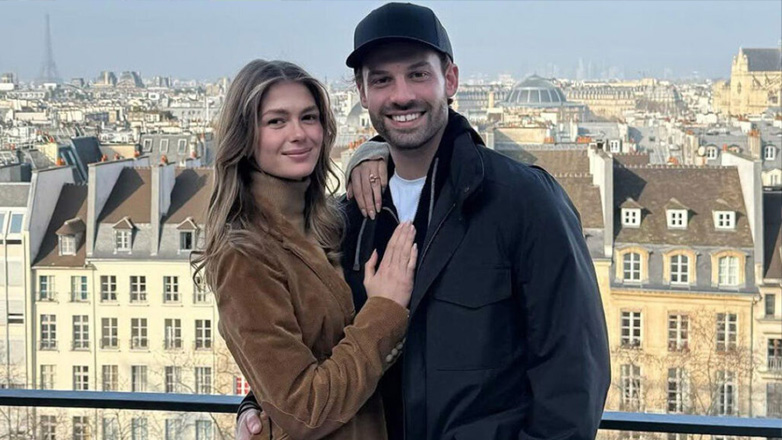 Αμαλία Κωστοπούλου: Το σέξι στιγμιότυπο με τον αρραβωνιαστικό της, Jake Medwell στην κουζίνα του σπιτιού τους