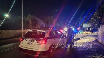 Θανατηφόρο τροχαίο στα Χανιά