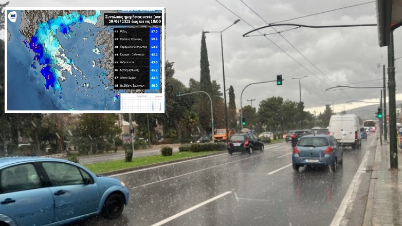 Εβδομάδα με βροχές, καταιγίδες και πτώση θερμοκρασίας