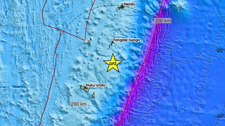Σεισμός 7,1 Ρίχτερ στην Τόνγκα