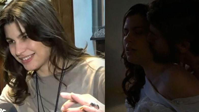 Δανάη Παππά: Μιλάει για την ερωτική σκηνή με τον Δημήτρη Γκοτσόπουλο στον Άγιο Έρωτα