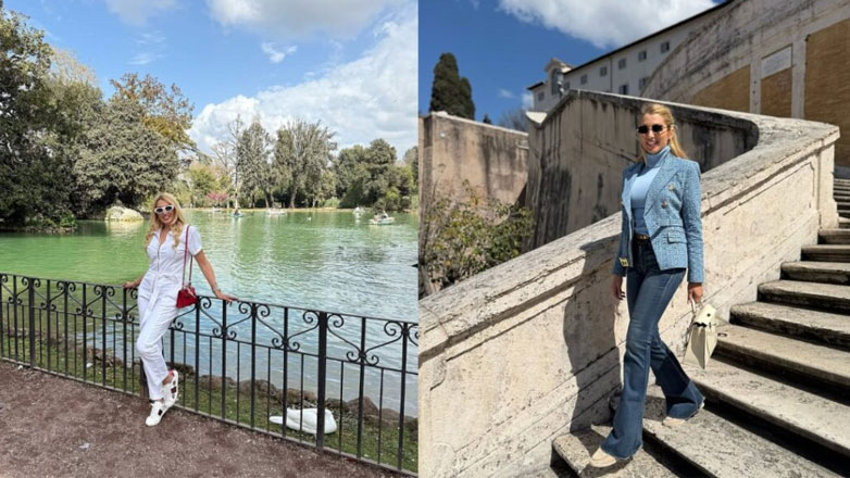 Κωνσταντίνα Σπυροπούλου: Το εντυπωσιακό φωτογραφικό άλμπουμ από το ταξίδι της παρουσιάστριας στην Ιταλία