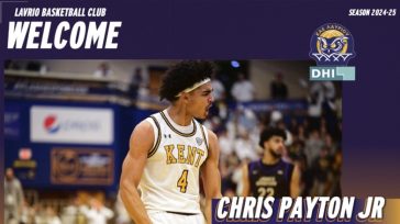 Μπάσκετ: Το Λαύριο ανακοίνωσε την απόκτηση του Κρις Πέιτον