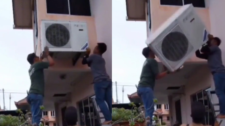 Απεγκατάσταση του παλιού κλιματιστικού