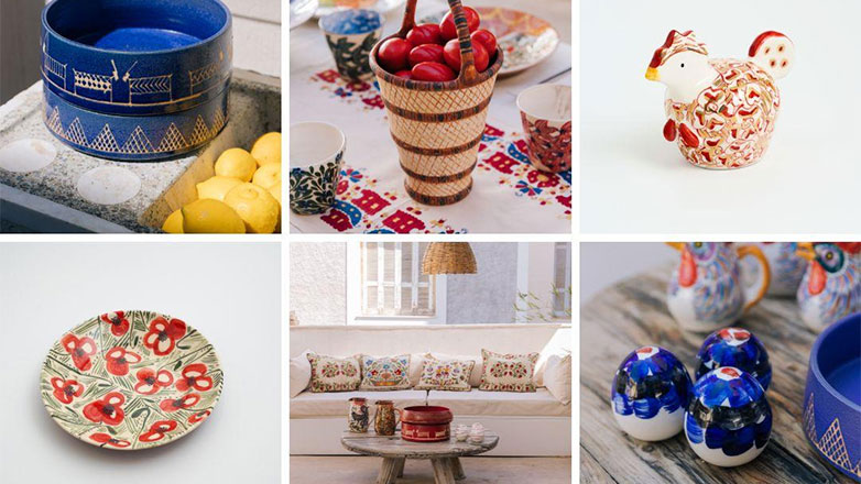 Πάσχα στο Cycladic Shop με έμπνευση από την ελληνική λαϊκή τέχνη και τα νησιά του Αιγαίου