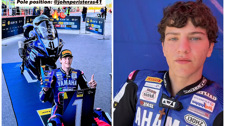 Στην Pole Position ο Γιάννης Περιστεράς στον 1ο Αγώνα του CIV 2025