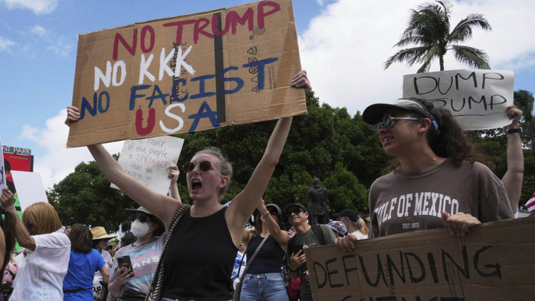 Πάνω από 1.200 διαδηλώσεις κατά των πολιτικών Τραμπ Πάνω από 1.200 διαδηλώσεις κατά των πολιτικών Τραμπ