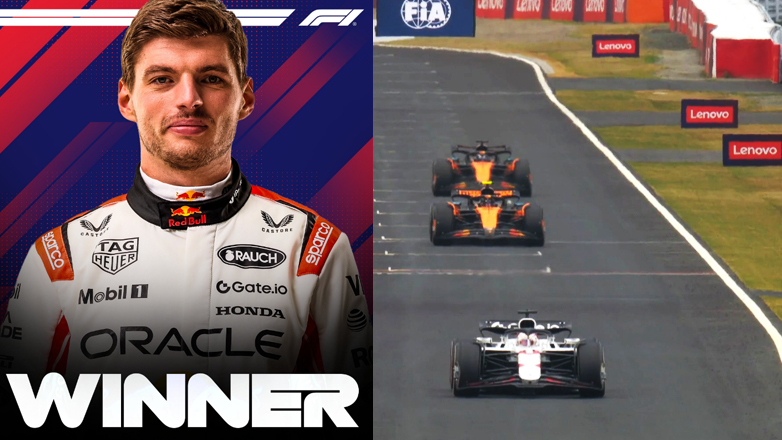 F1 GP Suzuka: Εύκολη η 1η φετινή νίκη του Max Verstappen που δεν απειλήθηκε στιγμή. Το 2-3 η φορμαρισμένη McLaren