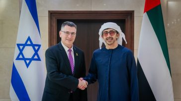 Επίσκεψη του ΥΠΕΞ του Ισραήλ στα Ηνωμένα Αραβικά Εμιράτα