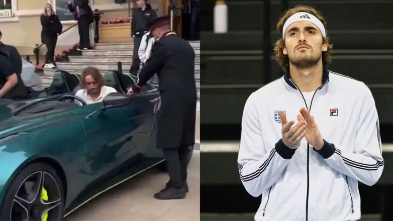 Στέφανος Τσιτσιπάς: Χαμός στο διαδίκτυο για την εμφάνισή του με το πανάκριβο αμάξι του στο Μόντε Κάρλο – «Κομπλεξικοί Ελληνάρες!»