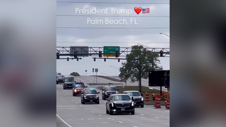 Η… ατελείωτη πομπή ασφαλείας του Ντόναλντ Τραμπ