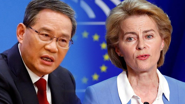 Τηλεφωνική επικοινωνία Φον ντερ Λάιεν – Λι Τσιάνγκ