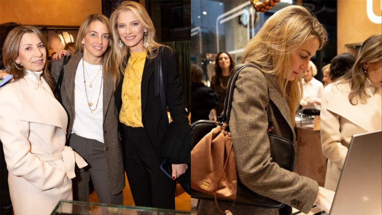 Χρυσή Βαρδινογιάννη: Η πρώτη της δημόσια εμφάνιση μετά τον γάμο της με τον Νικόλαο Ντε Γκρες