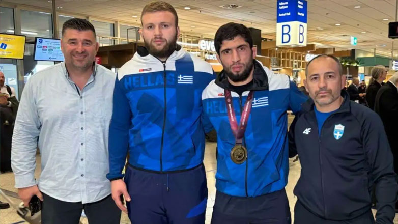 Πάλη: Επέστρεψε στην Αθήνα ο «χρυσός» Νταουρέν Κουρουγκλίεβ