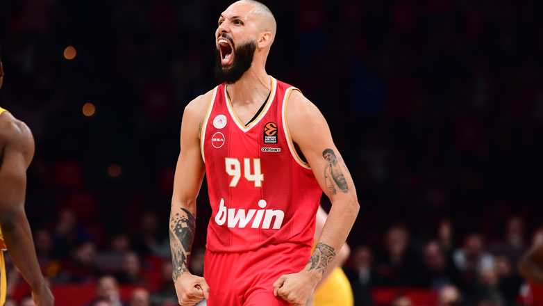 Πρώτος στην κανονική περίοδο ο Ολυμπιακός, 99-93 την Μακάμπι