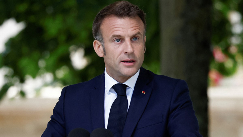 Μακρόν: «Η Γαλλία θα μπορούσε να αναγνωρίσει Παλαιστινιακό Κράτος τον Ιούνιο»