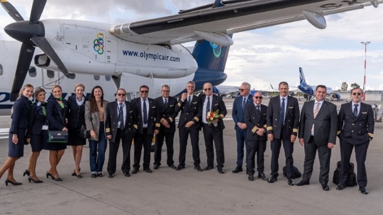 Το Καστελλόριζο τίμησε την Olympic Air και τον Κυβερνήτη Θανάση Μαζαράκη