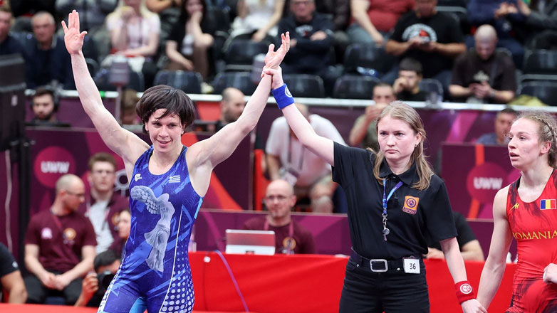 Πάλη: Πρωταθλήτρια Ευρώπης η Μαρία Πρεβολαράκη