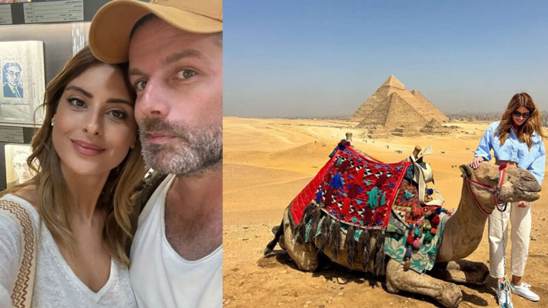 Ανθή Σαλαγκούδη – Κοσμάς Κουμιανός: Φωτογραφίες από το ταξίδι τους στην Αίγυπτο