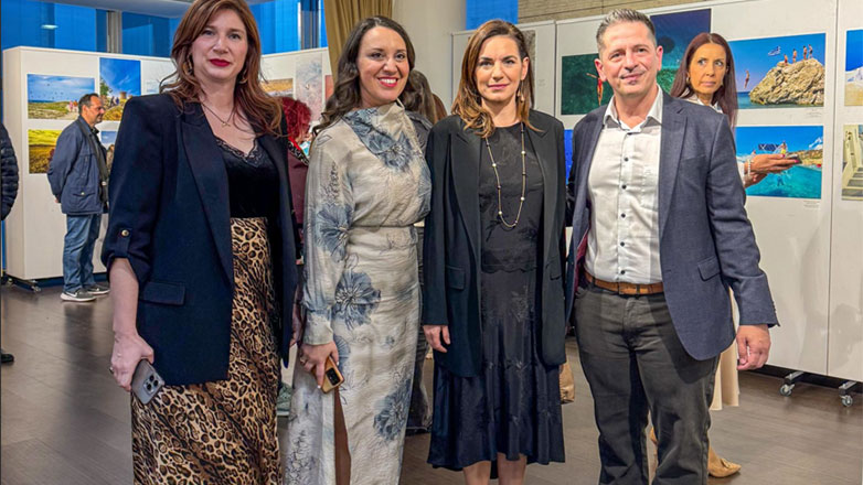 Την έκθεση φωτογραφίας Philoxenia Travel & Culture εγκαινίασε η Όλγα Κεφαλογιάννη