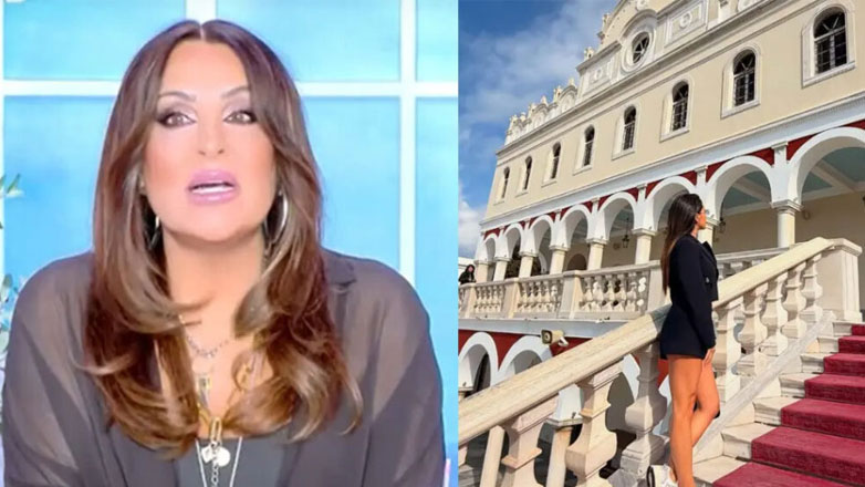 Ναταλία Γερμανού για τη φωτογραφία της Αντωνά στην Τήνο που σχολιάστηκε: «Μαρία, κλείσε και τα αυτιά σου!»