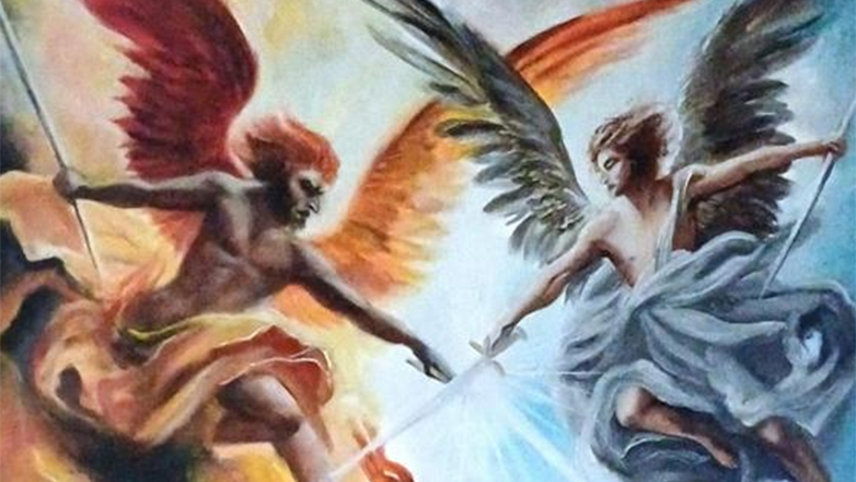 «Άγγελοι και Δαίμονες»: Ατομική έκθεση ζωγραφικής της Νίνας Διακοβασίλη στο Πολεμικό Μουσείο Αθηνών