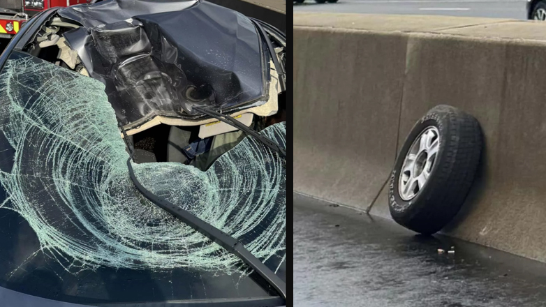 Πόση ζημιά μπορεί να προκαλέσει ένας «αδέσποτος» τροχός, αν χτυπήσει το αυτοκίνητό σας;