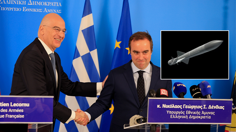 Σύμβαση για αγορά 16 πυραύλων Exocet από τη Γαλλία υπέγραψε η Ελλάδα