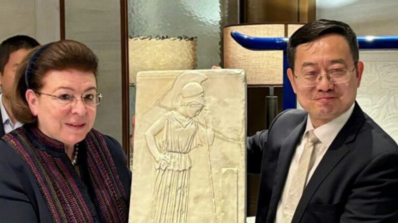 Επίσημη επίσκεψη της Λίνας  Μενδώνη στην Κίνα