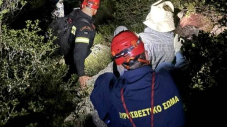 Απεγκλωβίστηκαν οι 3 ορειβάτες στην Αιτωλοακαρνανία